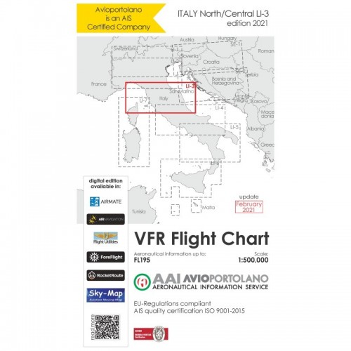 Carta Avioportolano VFR LI 3