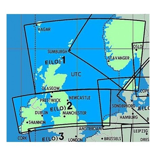 Carta IFR Jeppesen E(LO) 1/2